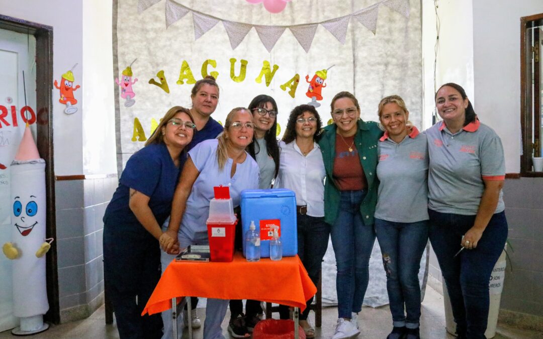 Comenzó la campaña de Vacunación antigripal 2024 en Barranqueras