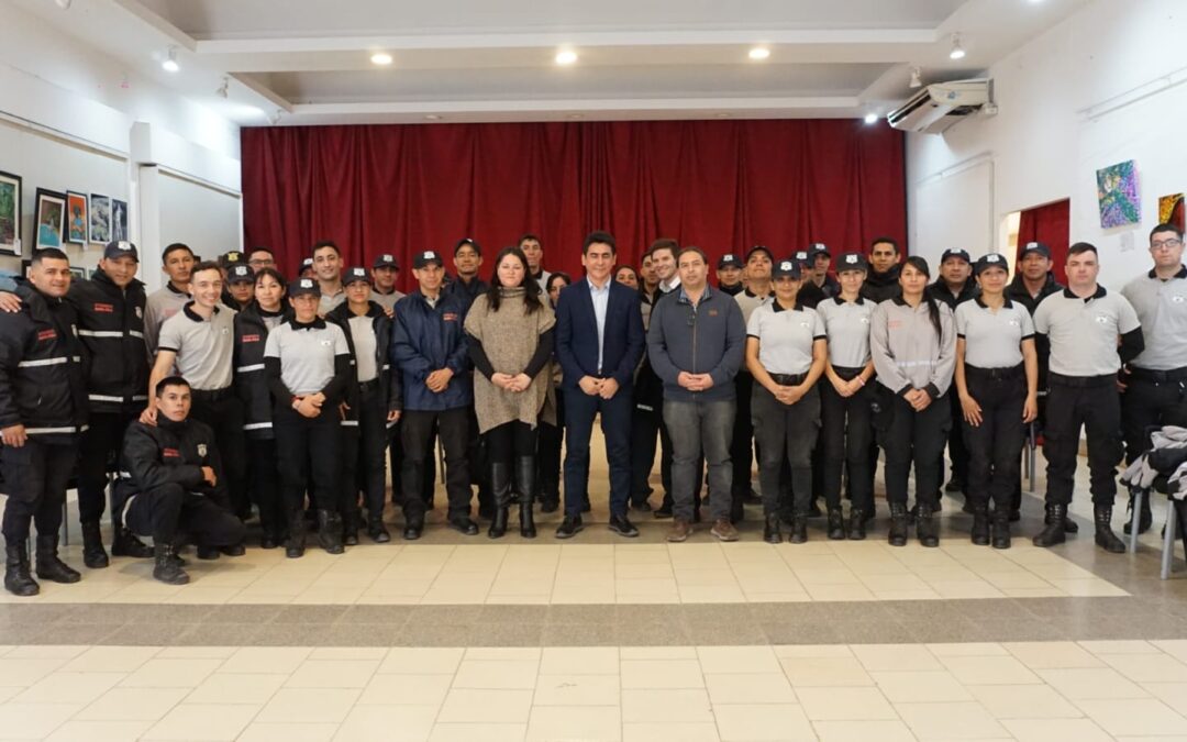 La guardia urbana municipal de Barranqueras cumplió 10 años al servicio de la comunidad