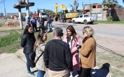 Reactivaron las obras de repavimentación de la 9 de Julio