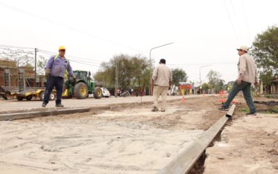 Primera etapa de repavimentación y ensanchamiento de la  Avenida 9 de Julio
