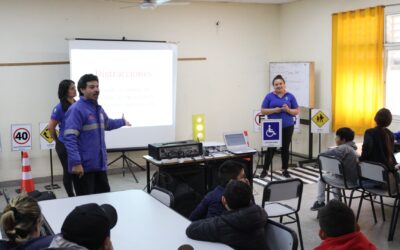 El municipio continúa con talleres de educación vial en escuelas de la ciudad