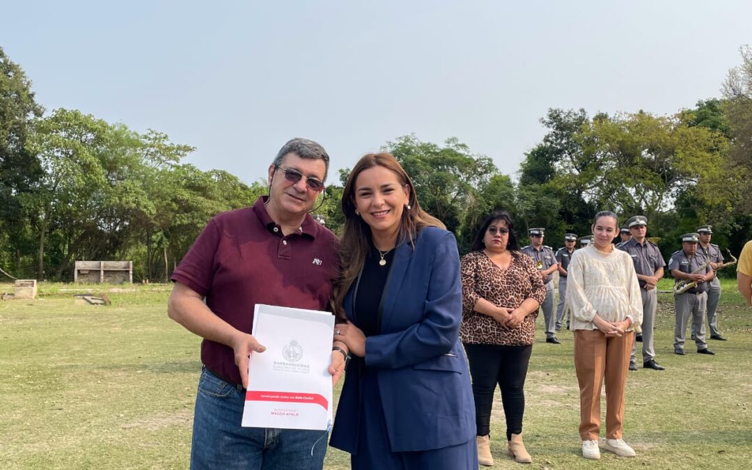 La intendente Magda Ayala acompañó la celebración de un nuevo aniversario del Club Náutico