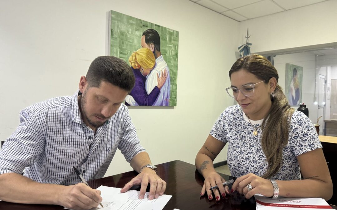 El municipio recibió la donación de un material que ayudará al mejoramiento de calles