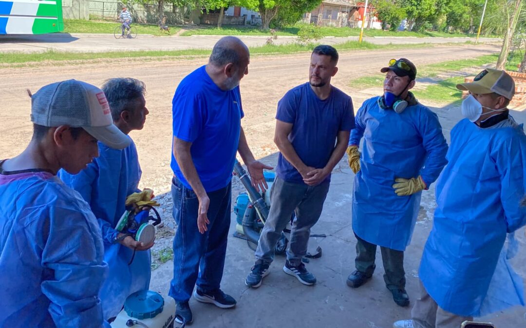 Dengue: operativos de bloqueo de foco en tres barrios