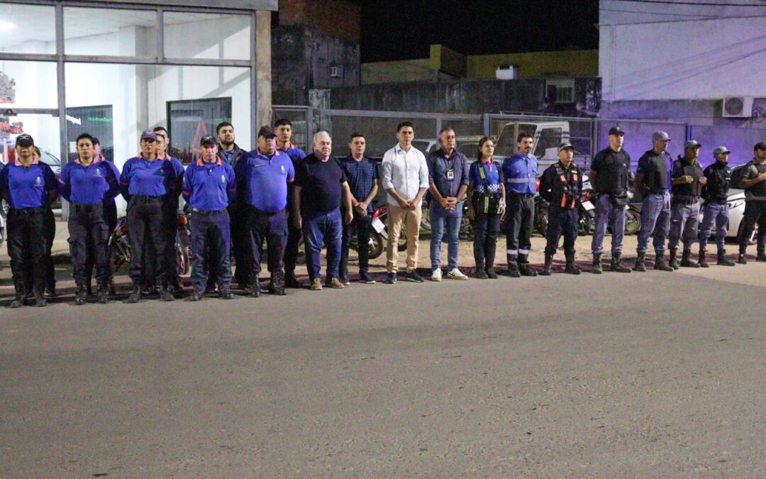 Operativo conjunto de seguridad vial en Barranqueras