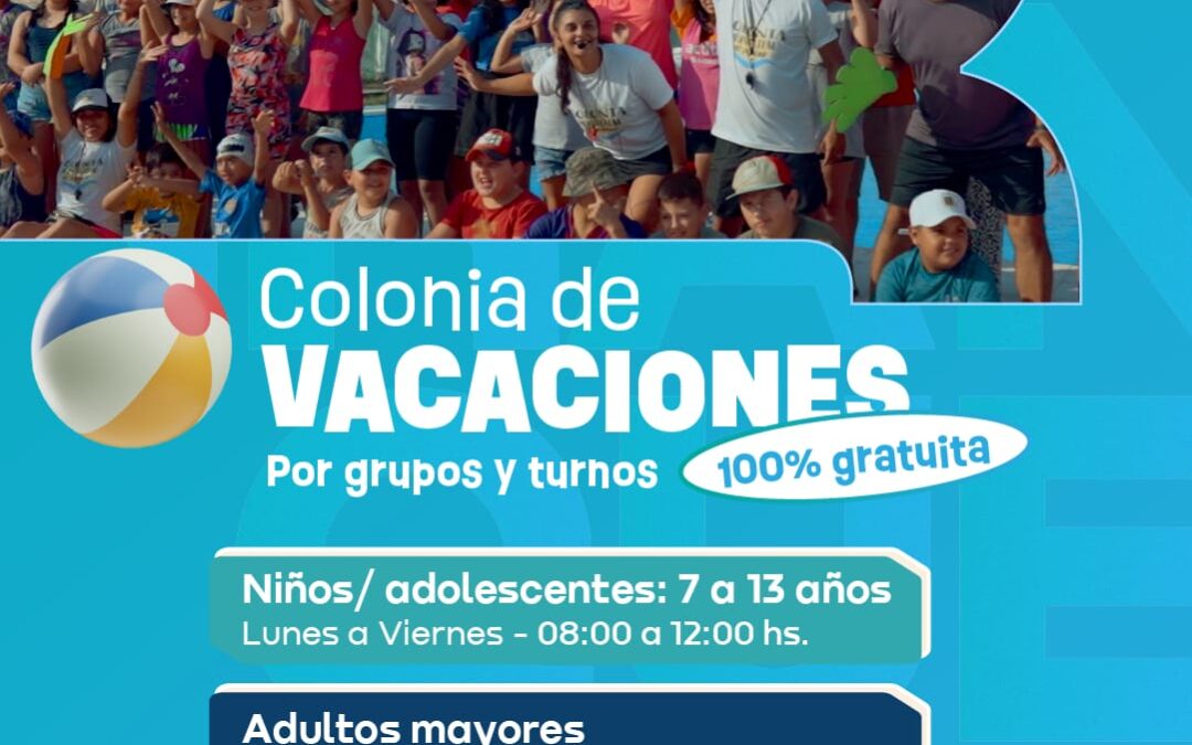 Verano 2025: Abren inscripciones para las actividades en la pileta municipal