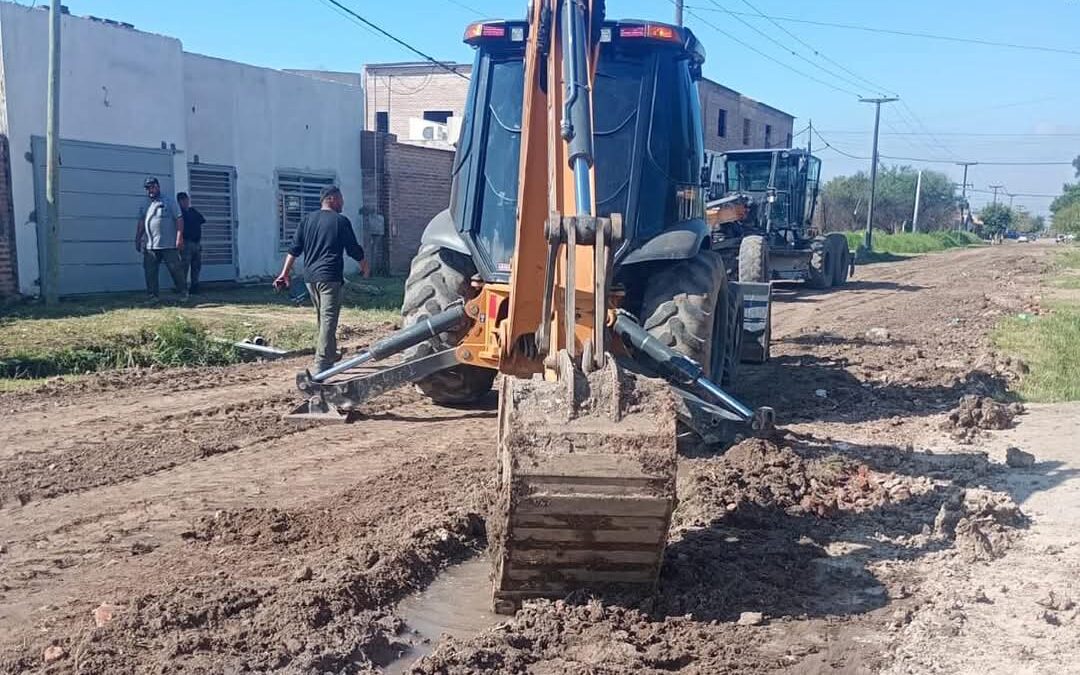 Continúan los trabajos de mejora en la transitabilidad de distintos barrios