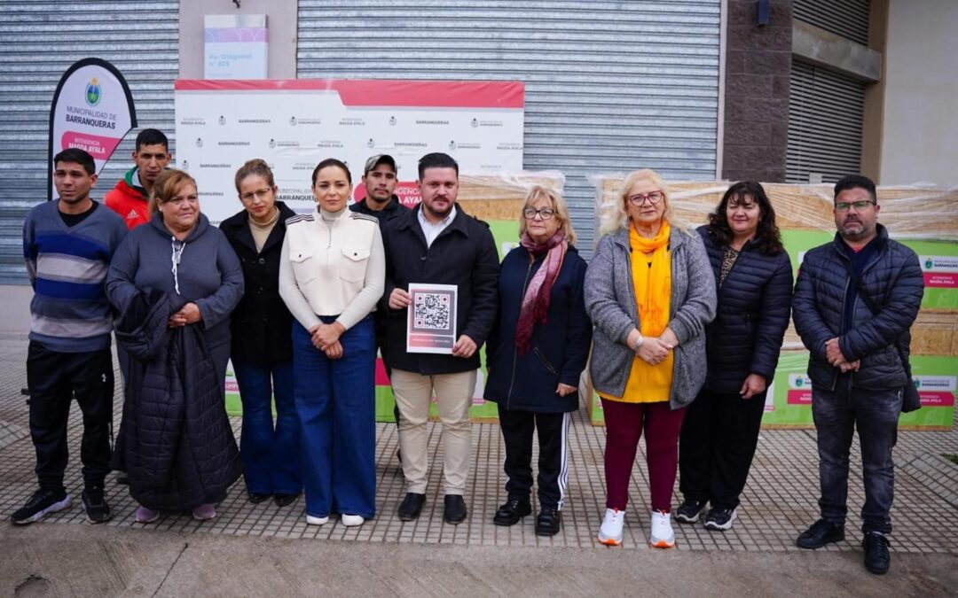 Barranqueras Sustentable: se entregaron nuevos contenedores diferenciados