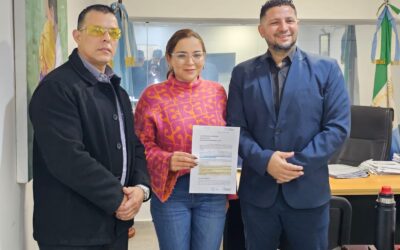 La Intendente recibió a la Fundación Vuela Alto
