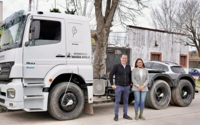 Para mejorar los servicios brindados a la comunidad, el municipio suma un nuevo camión