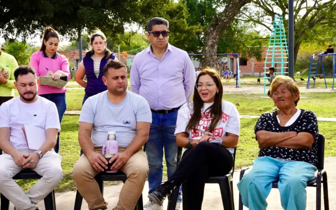 Barranqueras avanza con el programa                       «Cercanía en tu Barrio»: acciones concretas para B° San Martín