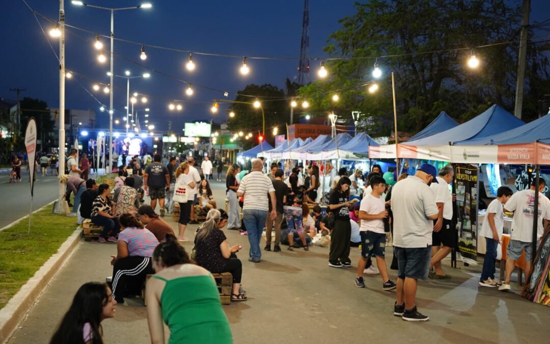 Se realizó una nueva edición del Corredor Comercial y  Gastronómico