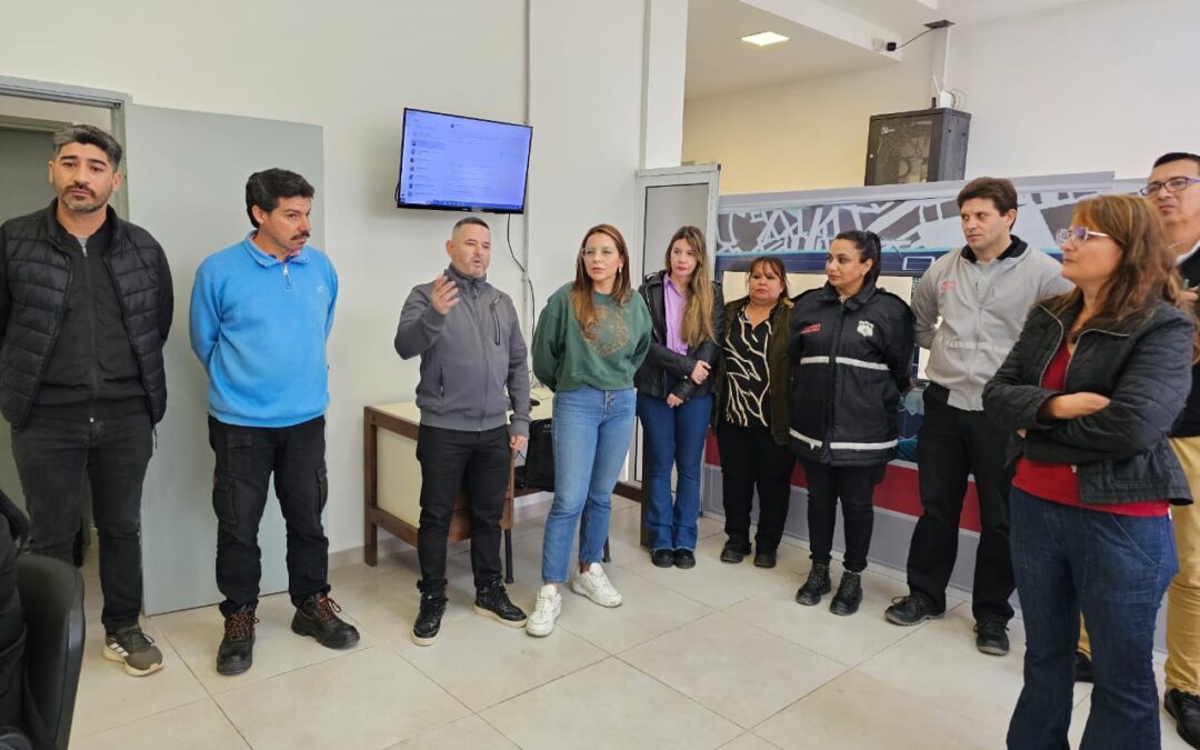 Magda Ayala puso en funcionamiento el nuevo Centro De Monitoreo Integral para fortalecer la Red de Videovigilancia Local