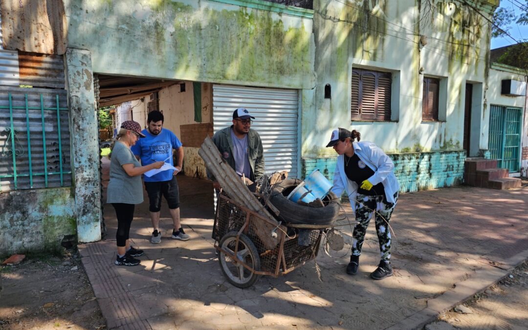 EL MUNICIPIO REFUERZA LA PREVENCIÓN CON UN NUEVO OPERATIVO DE DESCACHARRIZADO