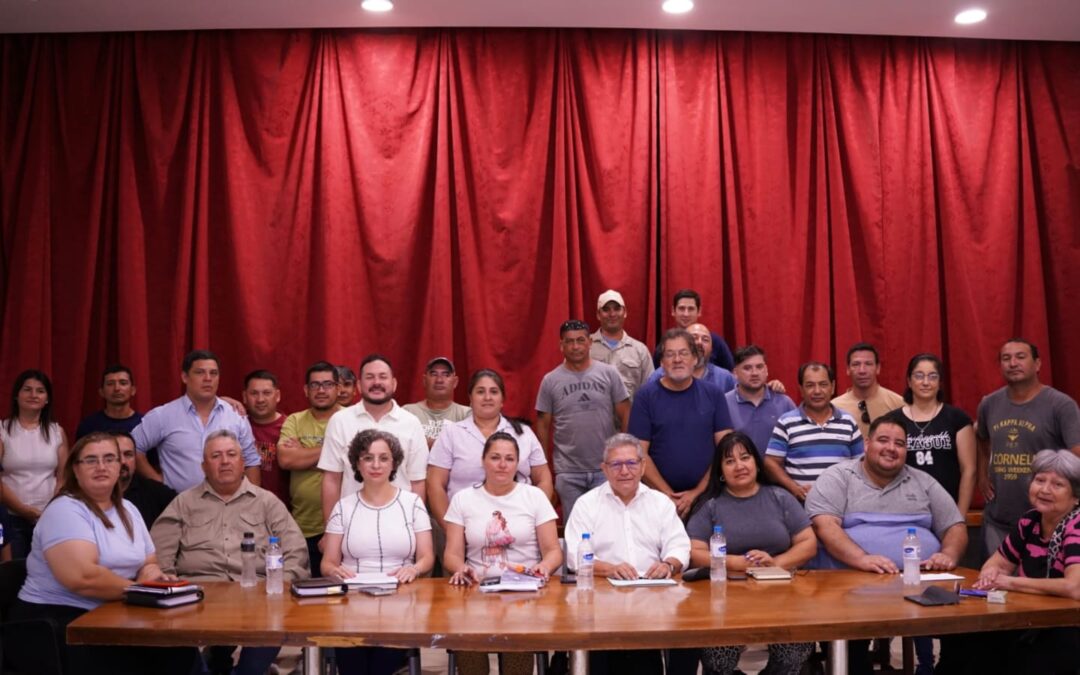 EL MUNICIPIO ANUNCIÓ UNA RECOMPOSICIÓN SALARIAL CERCANA AL 10% PARA TRABAJADORES MUNICIPALES