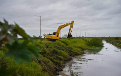 La Comisión Estratégica de Emergencia Municipal avanza con la limpieza integral del canal Mosconi