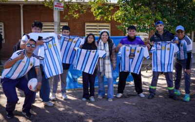 El «Desafío Mundialista» continúa recorriendo las escuelas de Barranqueras