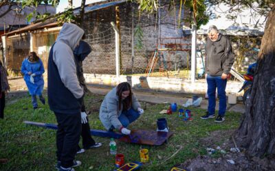 El municipio continúa poniendo en valor espacios comunitarios