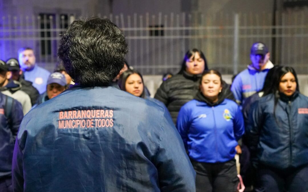 Barranqueras refuerza la prevención vial con un operativo nocturno conjunto