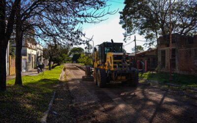 BARRANQUERAS AVANZA CON EL MEJORAMIENTO VIAL EN EL CASCO HISTÓRICO DE LA CIUDAD
