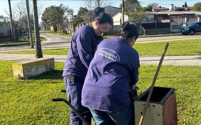 EL MUNICIPIO CONTINÚA CON EL EMBELLECIMIENTO Y MANTENIMIENTO DE LOS ESPACIOS PÚBLICOS DE LA CIUDAD