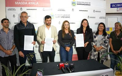 LA MUNICIPALIDAD DE BARRANQUERAS Y RADIOLOGÍA CENTER FIRMARON UN CONVENIO PARA BRINDAR ATENCIÓN MÉDICA A LA COMUNIDAD